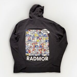 RADMOR Higgins 2.0 Hoodie Men's Large Graphic Cartoon Pop Art Sweatshirt Rare